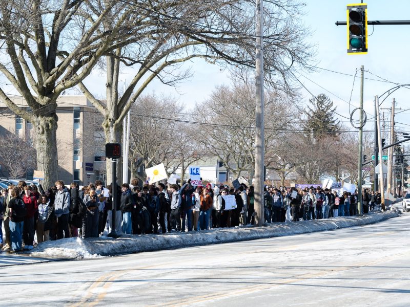 Lakewood High School students organize walkout to protest ICE [photos]