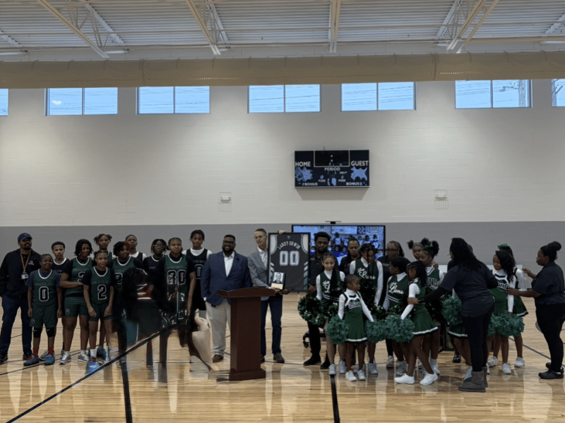 An ultramarathon helped a Cleveland school get a new gym