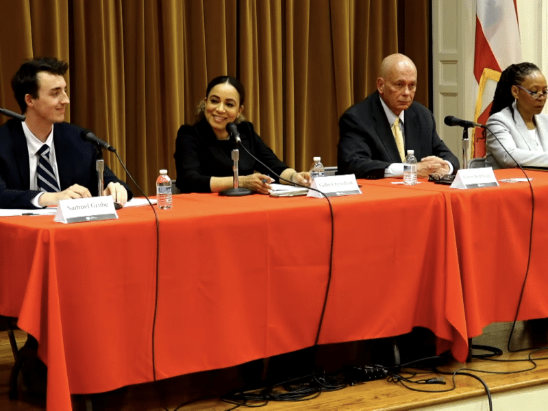 Ohio House District 18 candidates brave stormy weather to debate at LWV forum