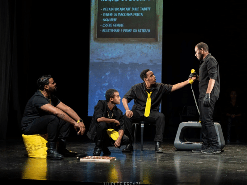 Powerful Long Ladder Theatre Company brings Italian version of “Jitney” to Waterloo Arts District
