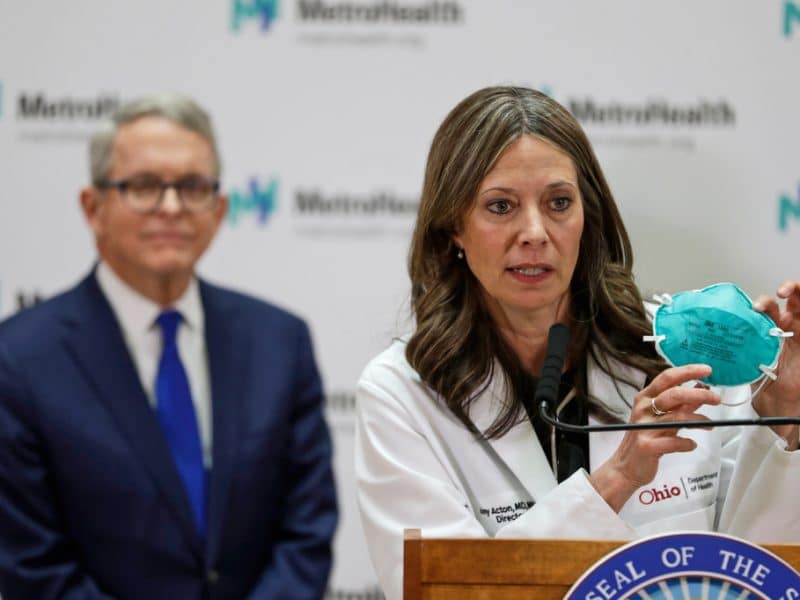 The long shadow of the COVID-19 pandemic creeps into the race for Ohio governor
