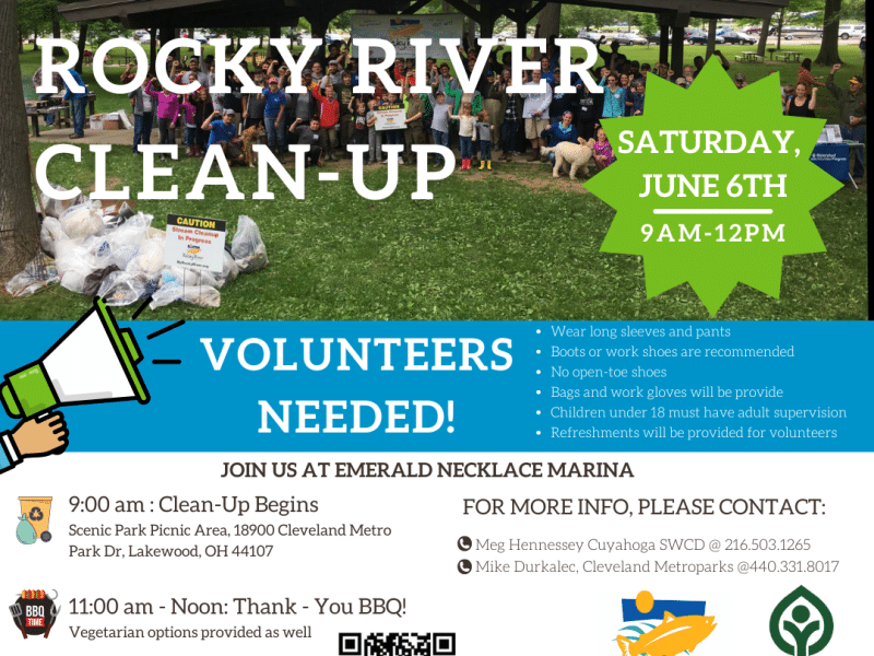 Rocky River Watershed cleanup to be held June 6