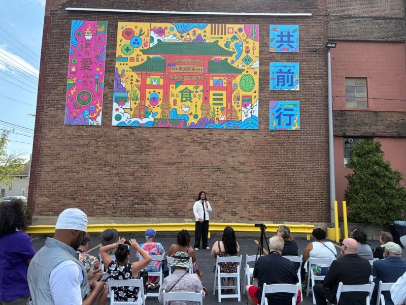 Leaders hope murals bring peace of mind to reimagined Cleveland community