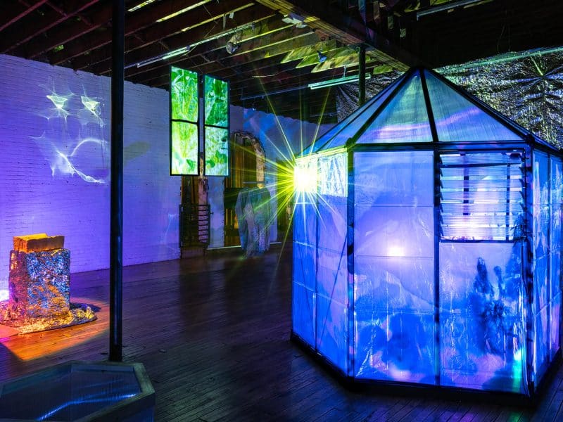 Compelling exhibits at Cleveland’s Sculpture Center invite reflection on venue itself